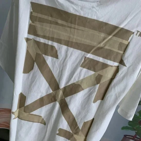 New OFF-white white T-shirt